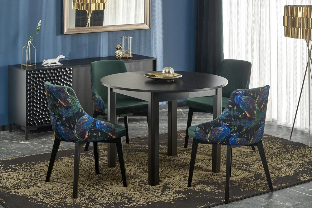 RINGO table, juodas / juodas