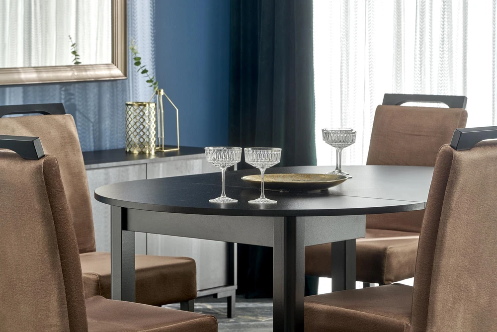 RINGO table, juodas / juodas