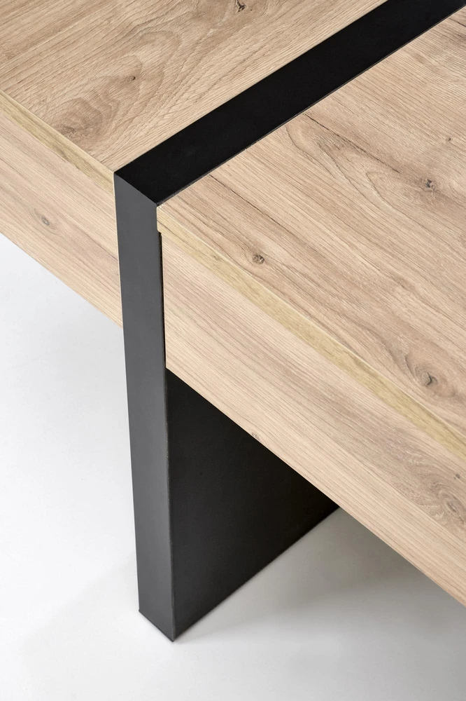 SEVILLA S, c.table, craft oak / juodas