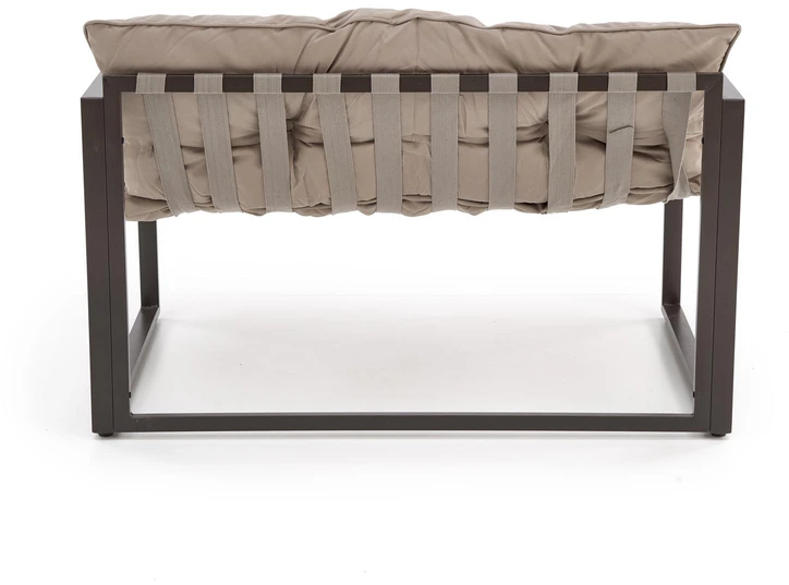 SHARK garden set (sofa + 2 chairs + coffee tables), d.ruda / cappuccino