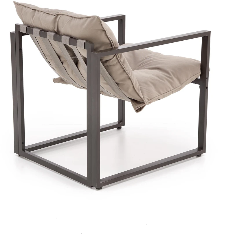 SHARK garden set (sofa + 2 chairs + coffee tables), d.ruda / cappuccino