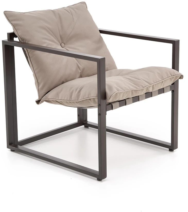 SHARK garden set (sofa + 2 chairs + coffee tables), d.ruda / cappuccino