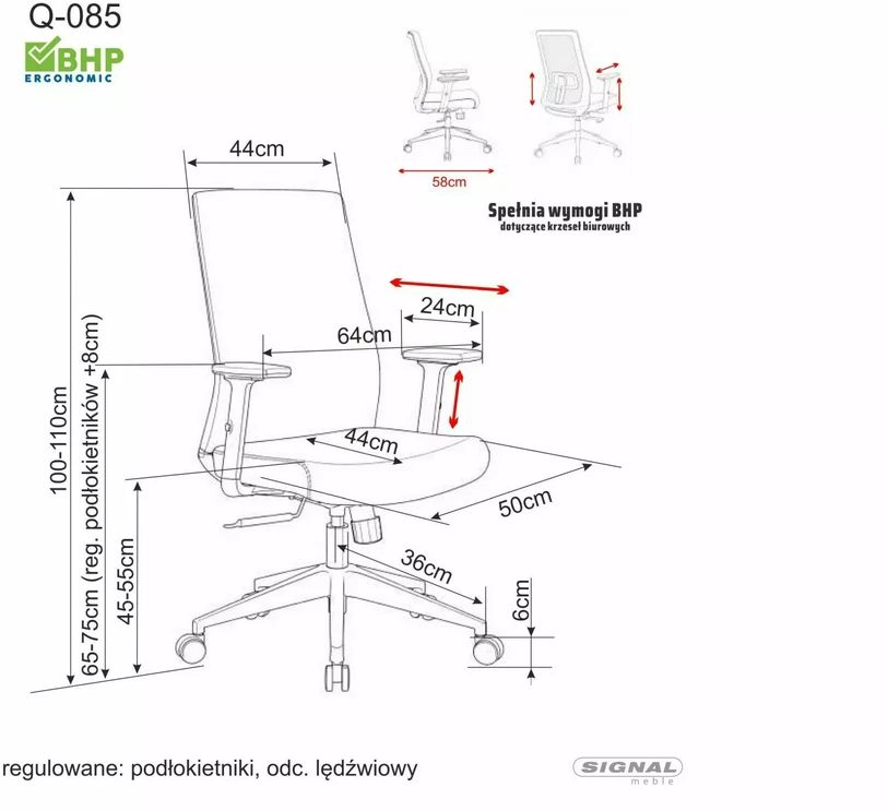 Signal Fotel sukamasis Q-085