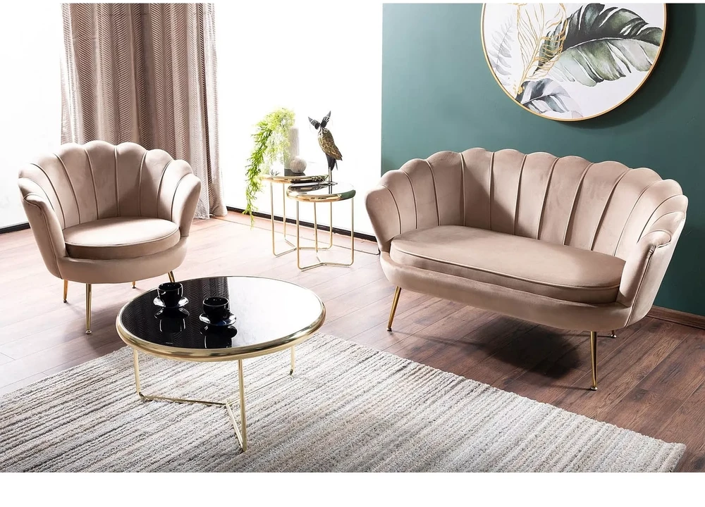 Signal Meble Sofa „Camellia 2“ aksominė