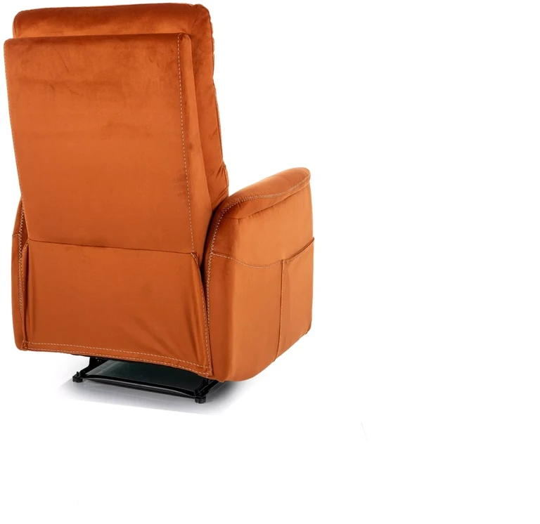 Sofa Signal Meble „Solon M“ aksominis atlošiamas fotelis