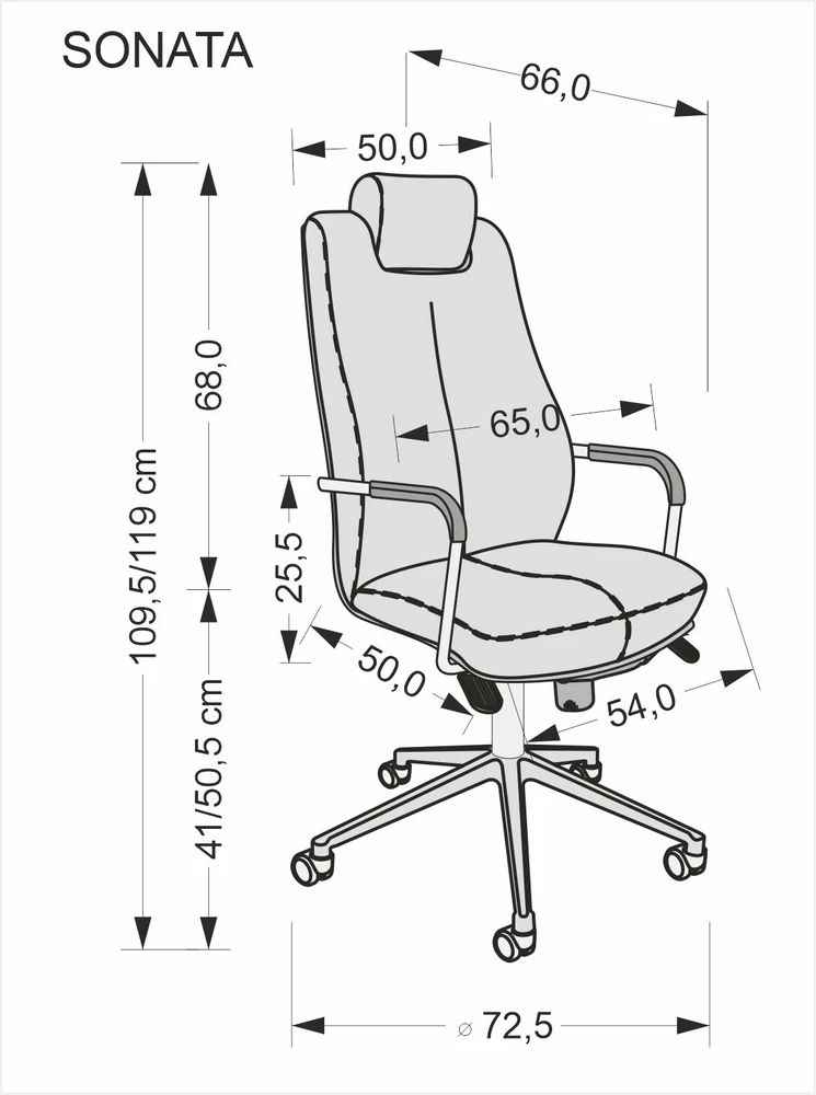 SONATA XXL office chair