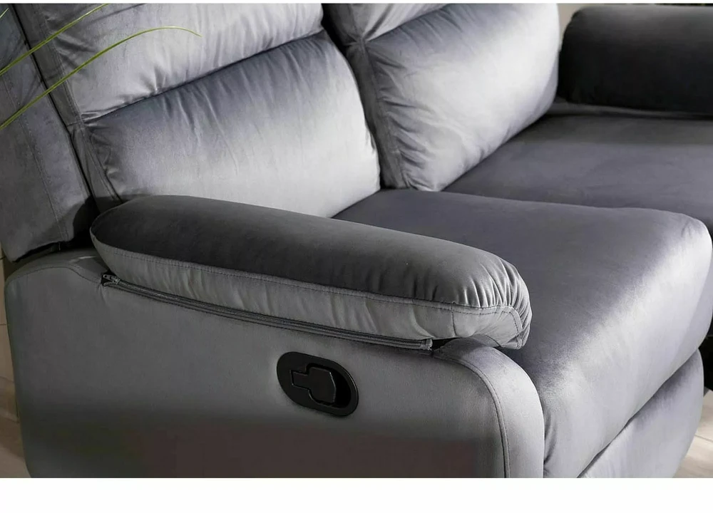 Fotelis Signal Meble Sofa SPENCER 2 VELVET, pilka bluvel 14