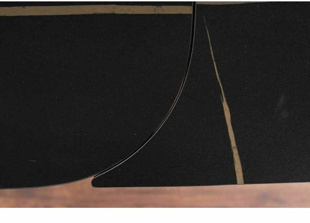 Signal Meble Valgomojo stalas INFINITY CERAMIC, 160-240x95x76 cm, juodas