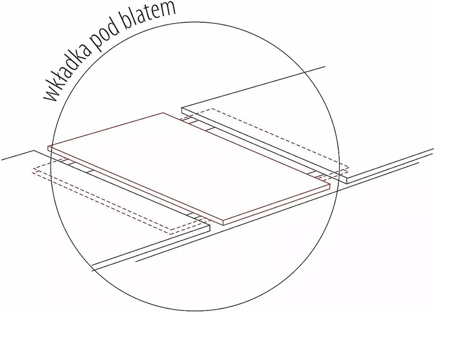 Signal Meble Valgomojo stalas EXEL, 140(180) x 85 cm
