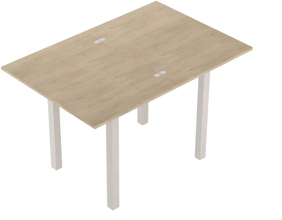 Signal Meble Valgomojo stalas SIGNAL Flip 80, 80(160)x80 x78 cm