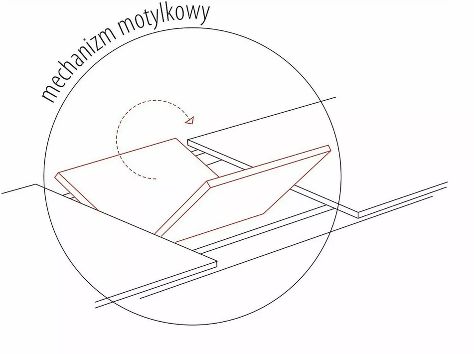 Signal Meble Valgomojo stalas PORTO, 120(160) x 120 cm