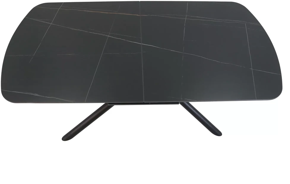 Signal Meble Valgomojo stalas Vector, 160-200 x 90 cm, juoda