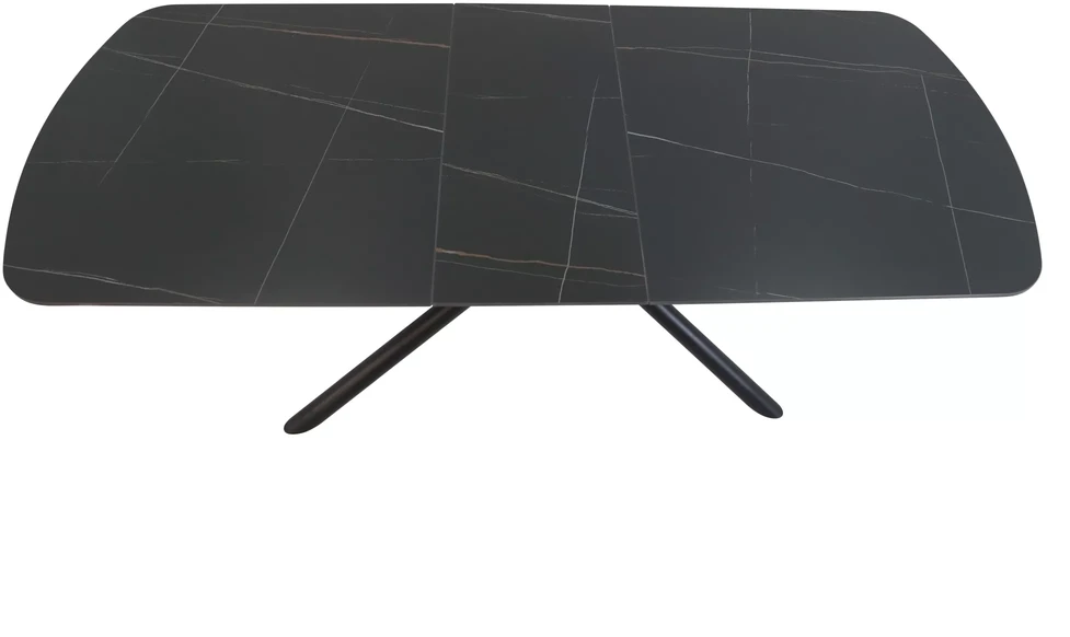 Signal Meble Valgomojo stalas Vector, 160-200 x 90 cm, juoda