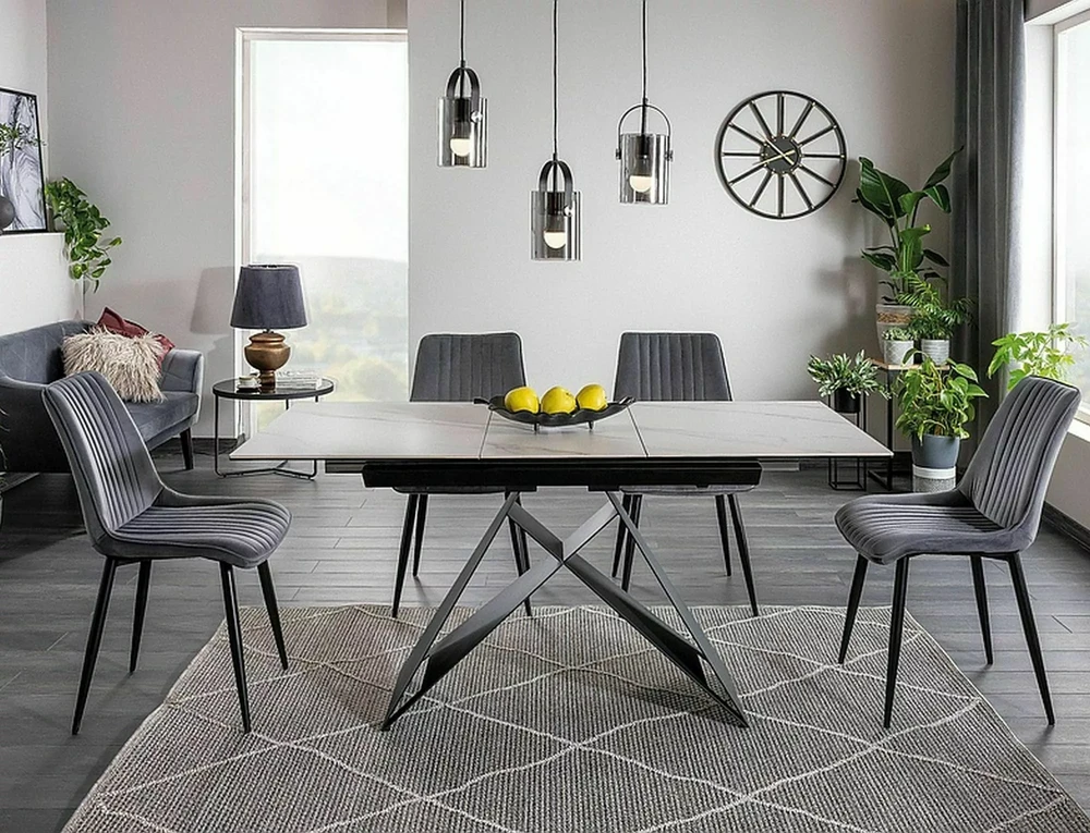Signal Meble Valgomojo stalas WESTIN SC, 120(160) x 90 cm