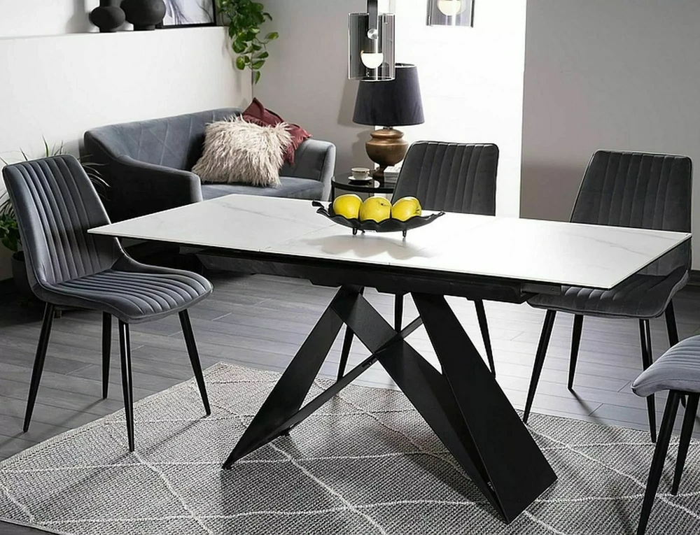 Signal Meble Valgomojo stalas WESTIN SC, 120(160) x 90 cm