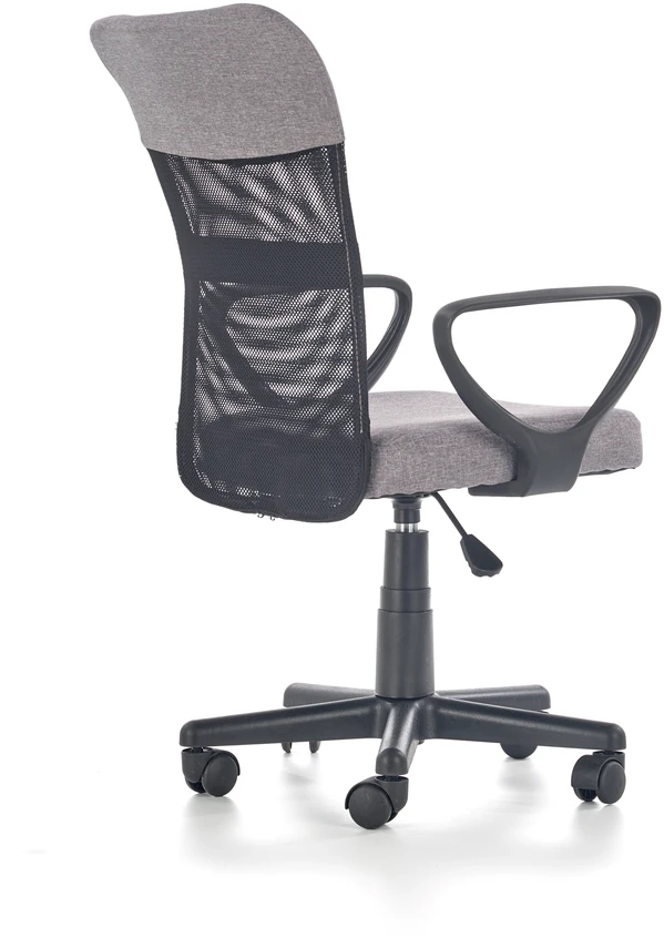 TIMMY o.chair, color: pilkas / juodas