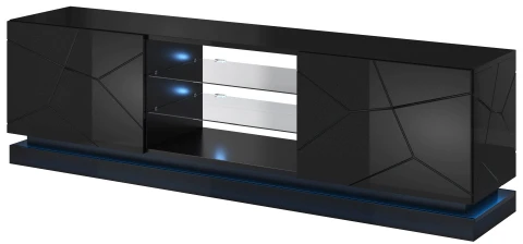 TV staliukas QIU 200 juodas