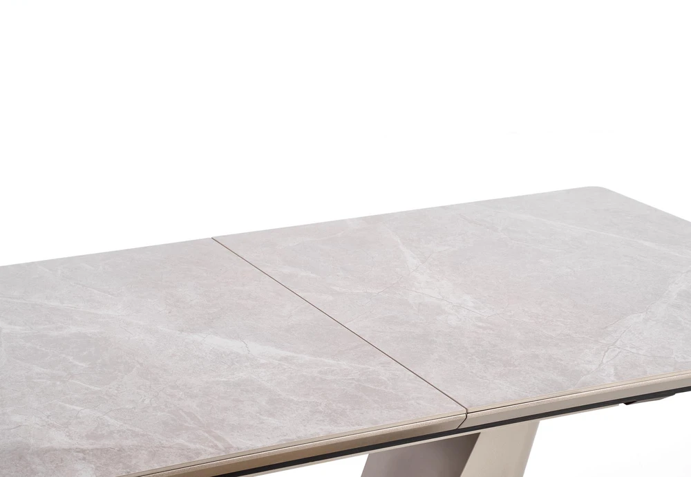 VALENTINO table light pilkas/auksinis