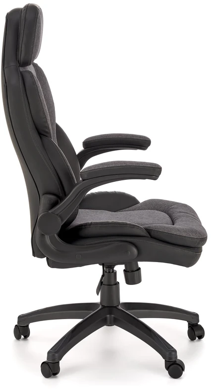 VALERIO office chair, juodas / pilkas