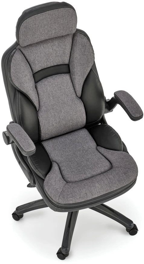 VALERIO office chair, juodas / pilkas