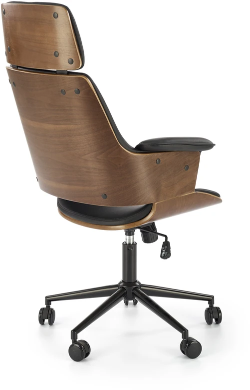 WEBER chair, walnut / juodas