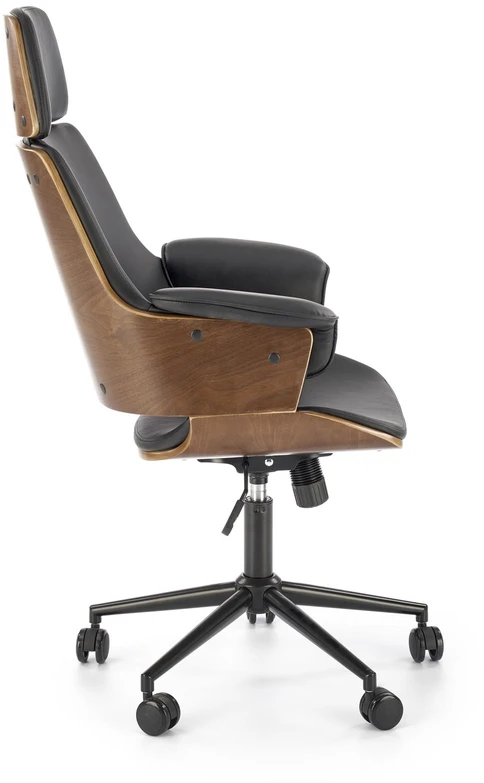 WEBER chair, walnut / juodas