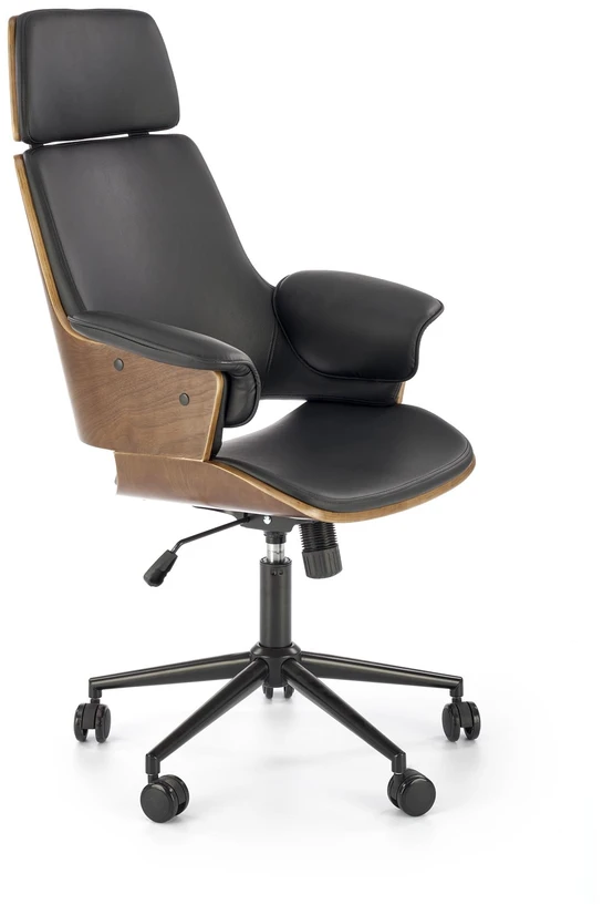 WEBER chair, walnut / juodas