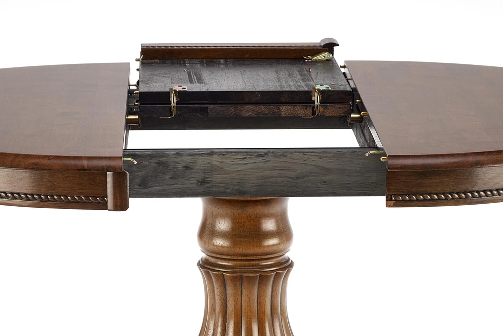 WILLIAM table color: dark walnut
