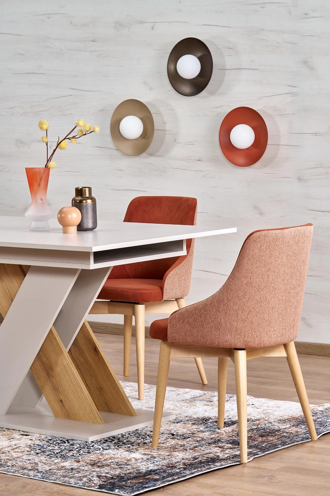 XARELTO extension table, cashmere / cremona oak