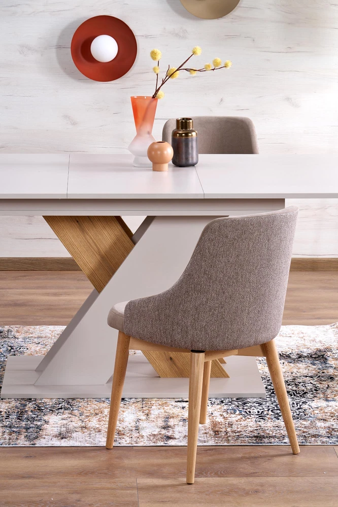 XARELTO extension table, cashmere / cremona oak