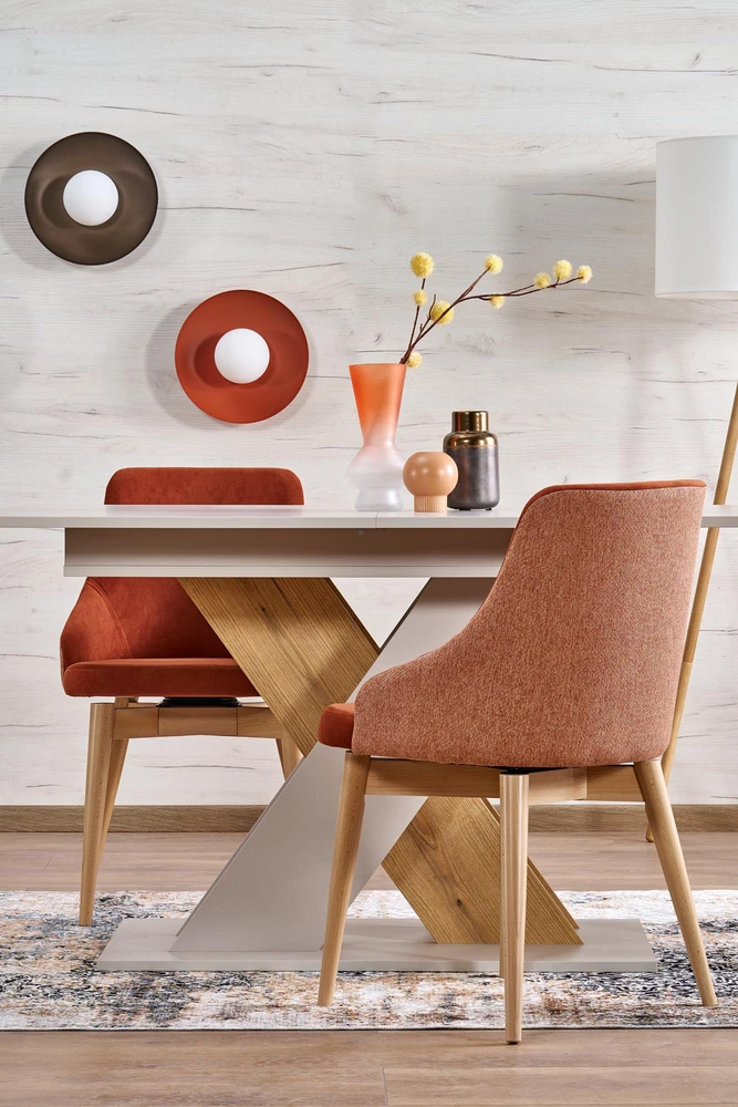 XARELTO extension table, cashmere / cremona oak