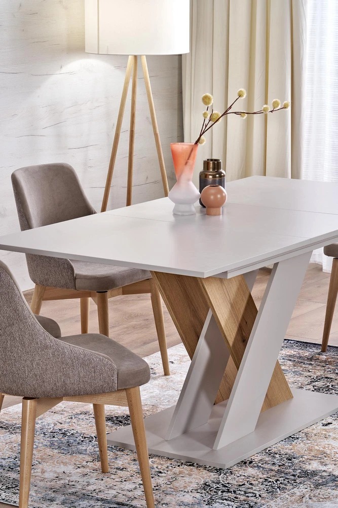 XARELTO extension table, cashmere / cremona oak