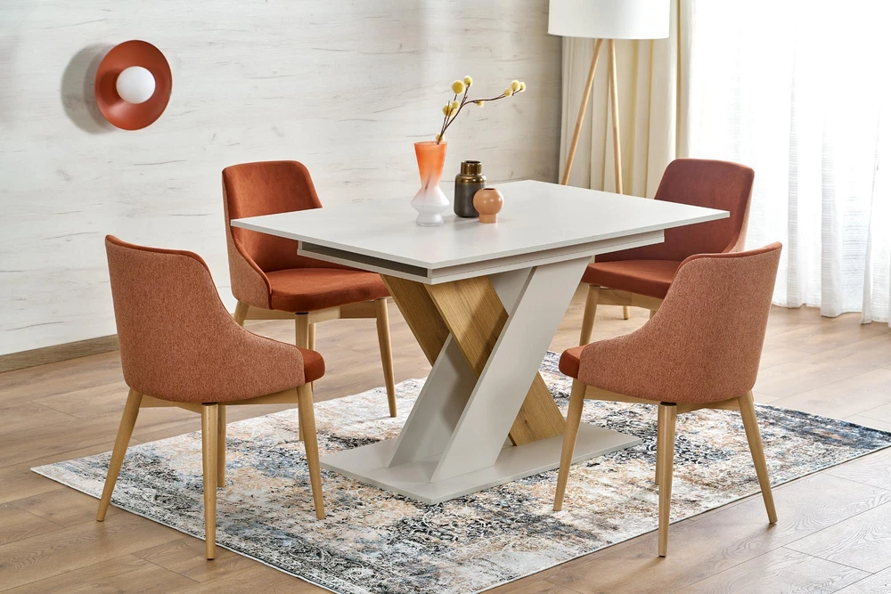 XARELTO extension table, cashmere / cremona oak