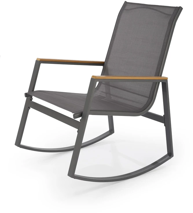 ZLATAN garden chair, color: d.pilkas / l.pilkas