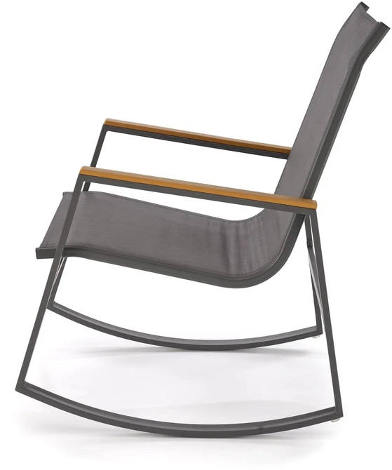 ZLATAN garden chair, color: d.pilkas / l.pilkas