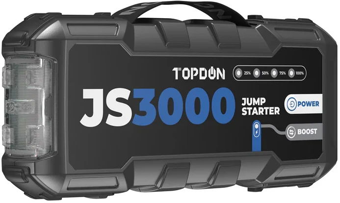 Išorinė baterija TOPDON V3000 (JS3000) su Jump Start funkcija