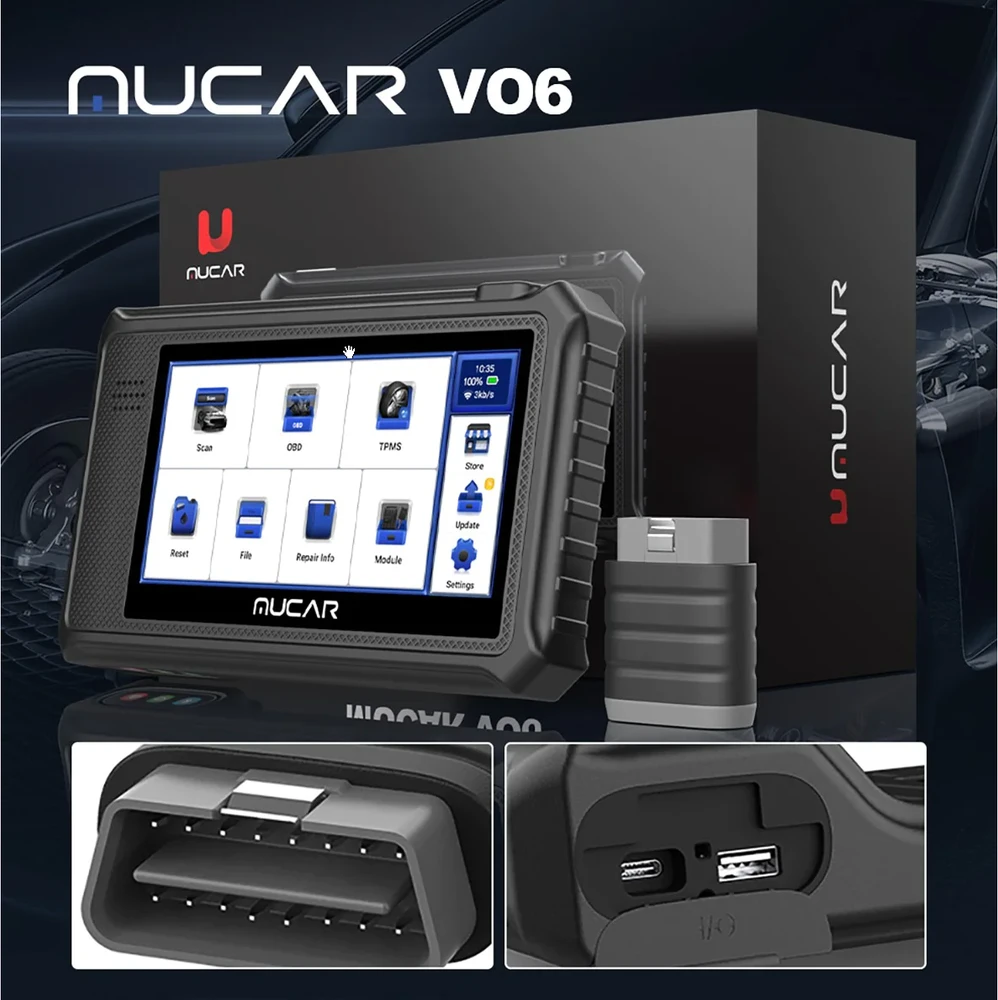 MUCAR VO6 universali diagnostikos įranga