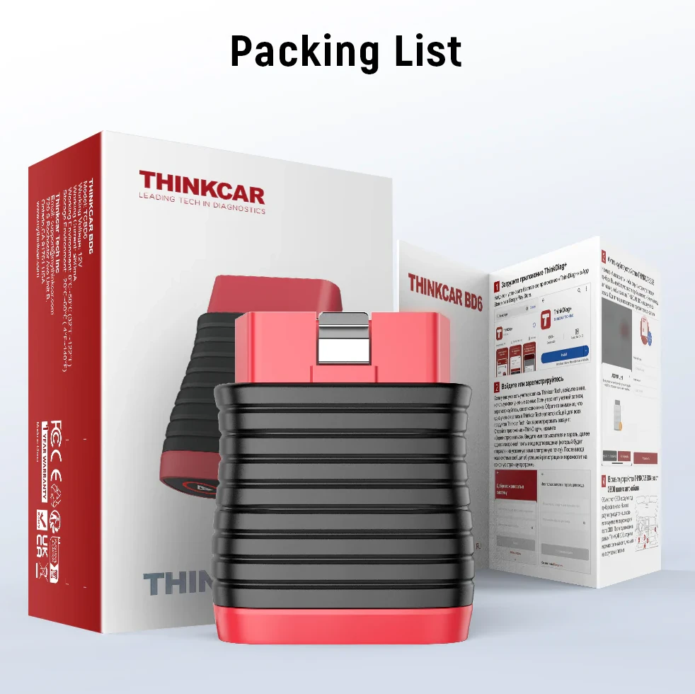 Thinkcar BD6 universali diagnostika Android / iOS