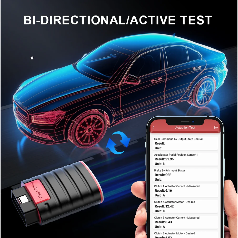 Thinkcar Thinkdiag – universali OBD2 diagnostikos įranga Android / iOS