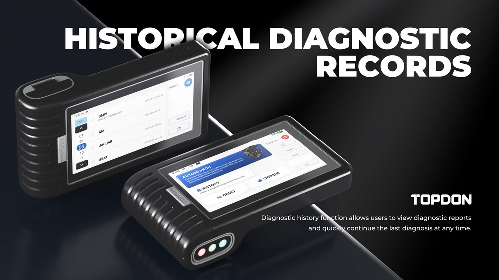 Topdon ArtiDiag800 BT 2 Automobilių Diagnostikos Įrankis