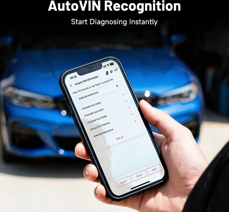 TOPDON TopScan Master – profesionali Bluetooth diagnostikos įranga Android / iOS