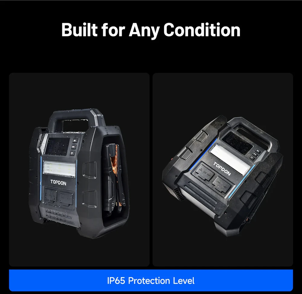 TOPDON V4500 Plus užvedimo įrenginys (jump start funkcija)