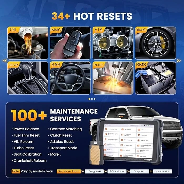 Universali diagnostikos įranga THINKCAR THINKSCAN 689BT