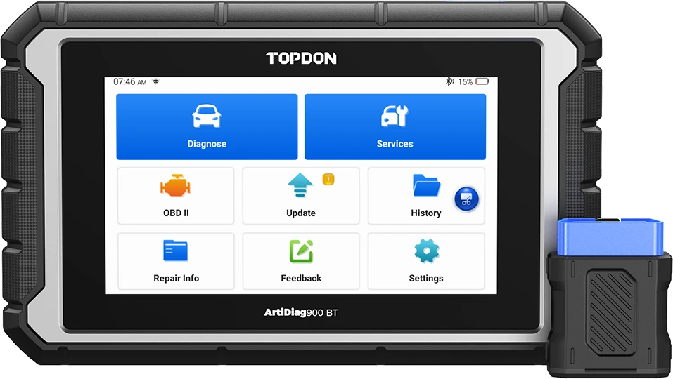 Universali diagnostikos įranga Topdon ArtiDiag900 BT