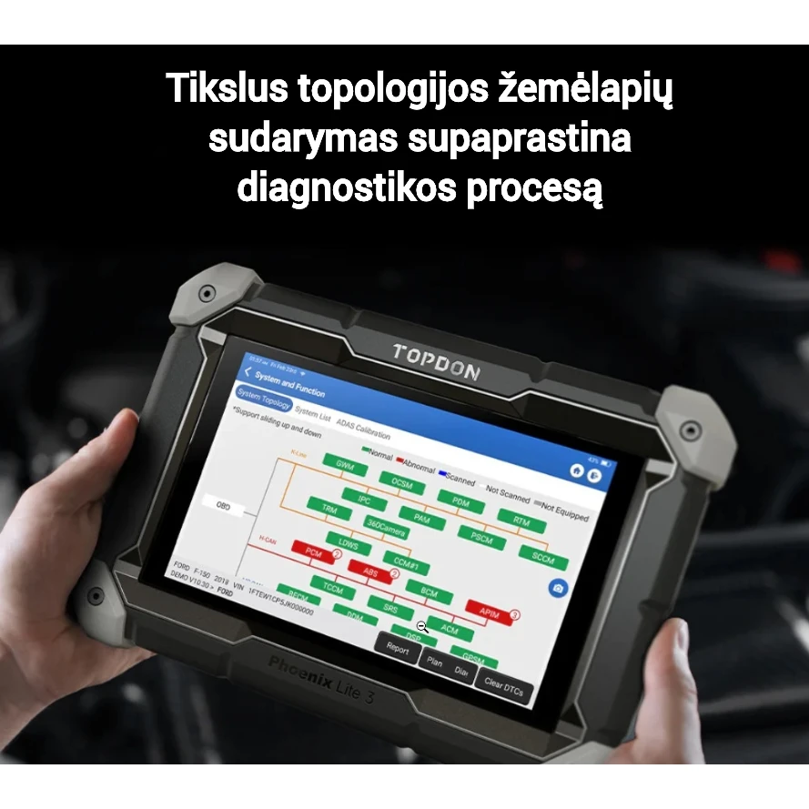 Universali diagnostikos įranga Topdon Phoenix Lite 3