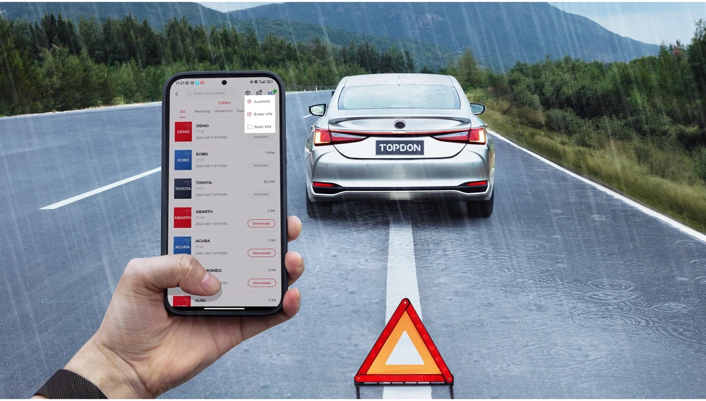 Universali diagnostikos įranga Topdon TopScan Pro