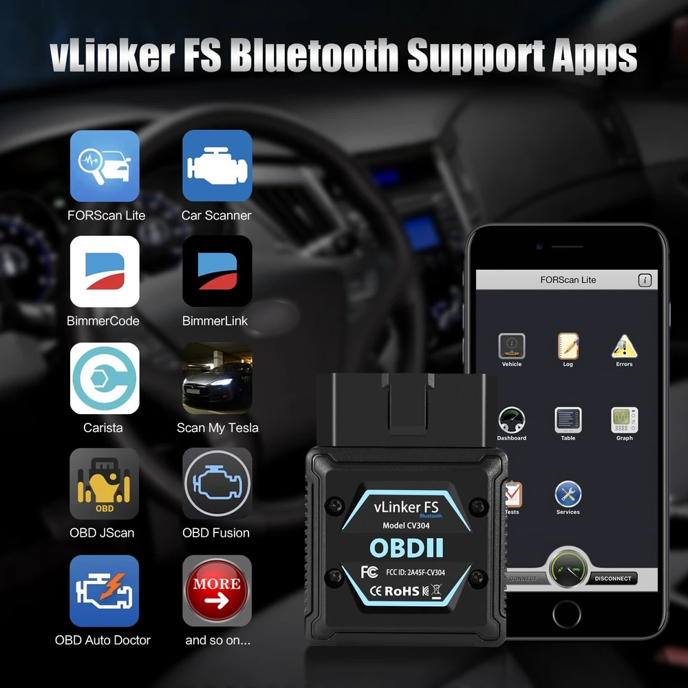 Vgate vLinker FS Bluetooth