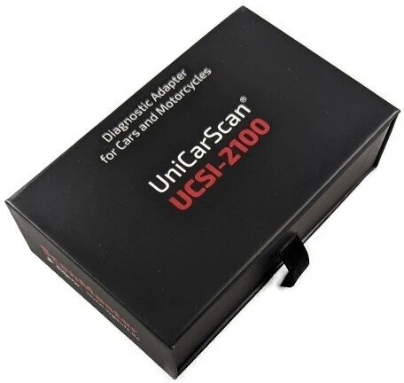 Wgsoft UniCarScan UCSI-2100 Bluetooth OBD2 diagnostikos adapteris (Motoscan, Scanmaster, Bimmercode, ScanMyOpel)