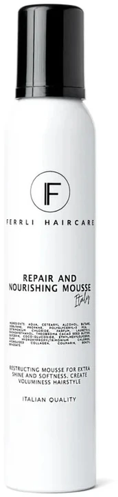 Drėkinamosios ir apimties suteikiančios putos Ferrli haircare, 200ml