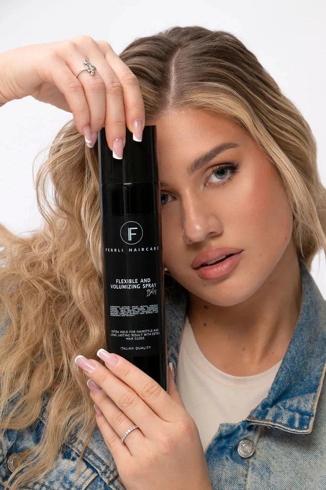 Plaukų lakas Ferrli haircare Flexible and Volumizing, 300ml